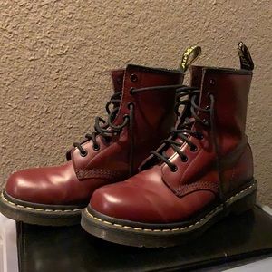 Red Doc Martens
